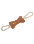 Suede natural bone