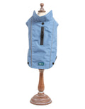 Duo regenjas winter/ zomer - Blauw