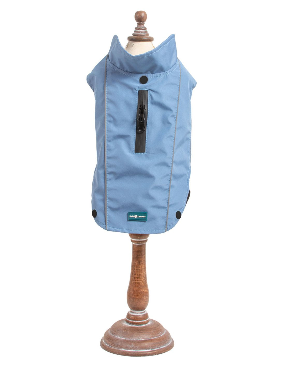 Duo regenjas winter/ zomer - Blauw