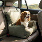 Ischia Autostoel Hondenmand Denim olive