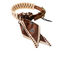 Halsband 'Babette' Tan Brown