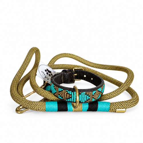 Aqua Gold Il Mio Halsband - pure white background