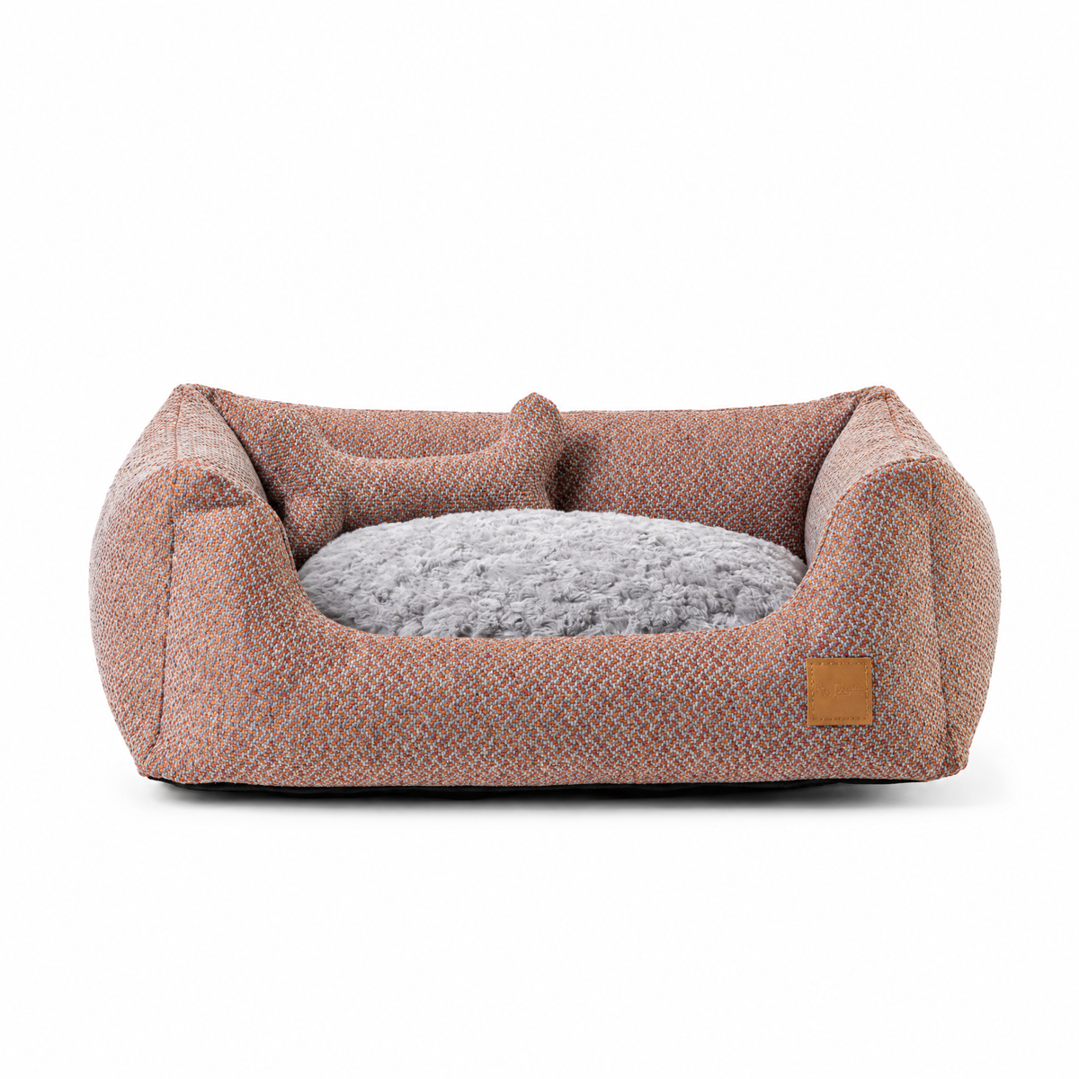 Impero Hondenmand Alghero Grey - pure white background